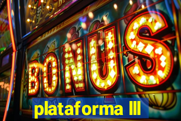 plataforma lll